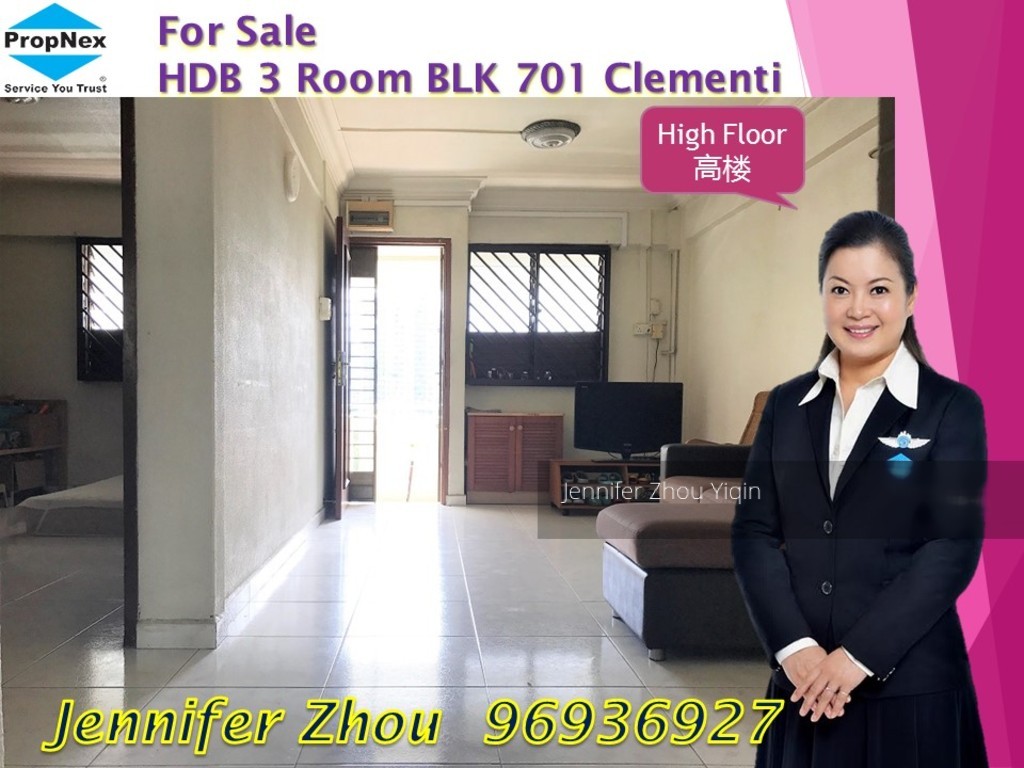 Blk 701 West Coast Road (Clementi), HDB 3 Rooms #148327412